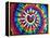 Tie Dye Rainbow Radiant Heart-Molly Kearns-Framed Stretched Canvas