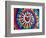 Tie Dye Rainbow Radiant Heart-Molly Kearns-Framed Premium Giclee Print