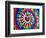 Tie Dye Rainbow Radiant Heart-Molly Kearns-Framed Premium Giclee Print