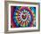 Tie Dye Rainbow Radiant Heart-Molly Kearns-Framed Art Print