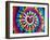 Tie Dye Rainbow Radiant Heart-Molly Kearns-Framed Art Print