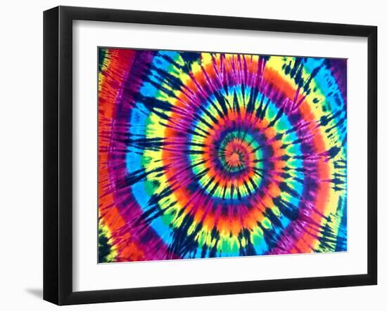 Tie Dye Rainbow-Molly Kearns-Framed Art Print