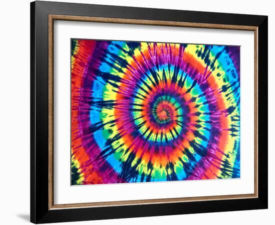 Tie Dye Rainbow-Molly Kearns-Framed Art Print