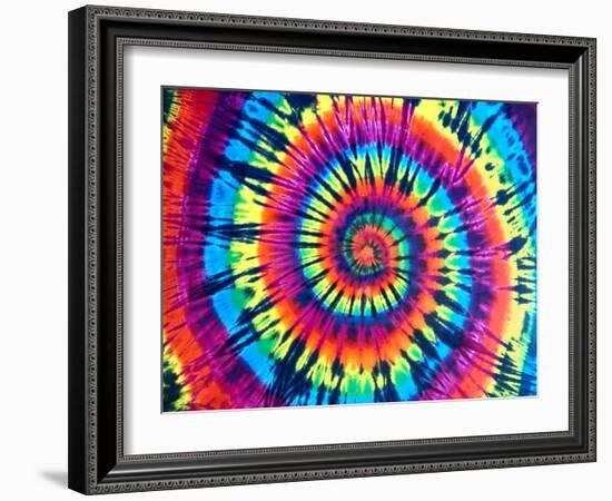 Tie Dye Rainbow-Molly Kearns-Framed Art Print