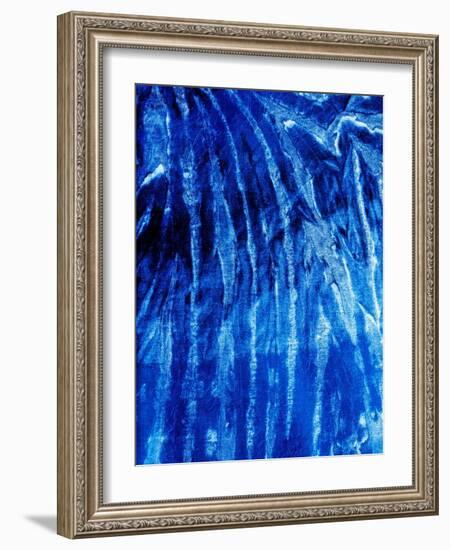 Tie Shibori-Jace Grey-Framed Art Print