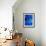 Tie Shibori-Jace Grey-Framed Art Print displayed on a wall