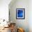 Tie Shibori-Jace Grey-Framed Art Print displayed on a wall