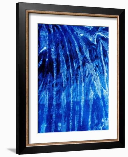 Tie Shibori-Jace Grey-Framed Art Print