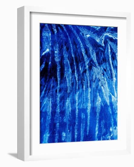 Tie Shibori-Jace Grey-Framed Art Print