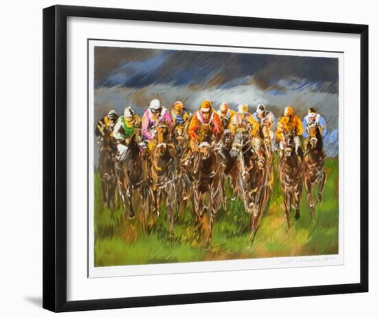 Tierce a Longchamp-Guy Buffet-Framed Limited Edition