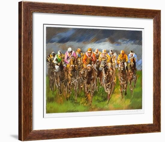 Tierce a Longchamp-Guy Buffet-Framed Limited Edition