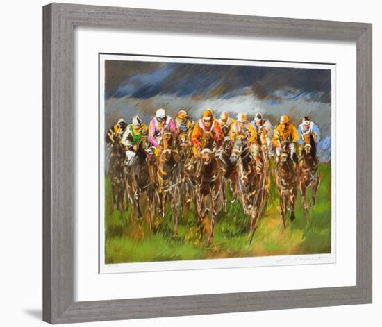 Tierce a Longchamp-Guy Buffet-Framed Limited Edition