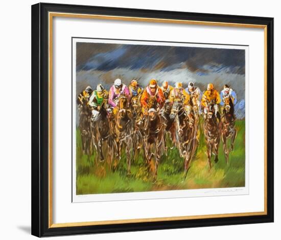 Tierce a Longchamp-Guy Buffet-Framed Limited Edition