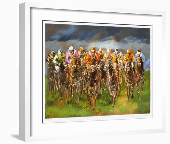 Tierce a Longchamp-Guy Buffet-Framed Limited Edition