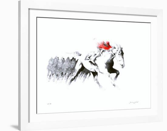 Tiercé En Tête-Jean-louis Guitard-Framed Limited Edition