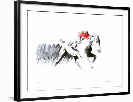 Tiercé En Tête-Jean-louis Guitard-Framed Limited Edition