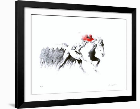 Tiercé En Tête-Jean-louis Guitard-Framed Limited Edition