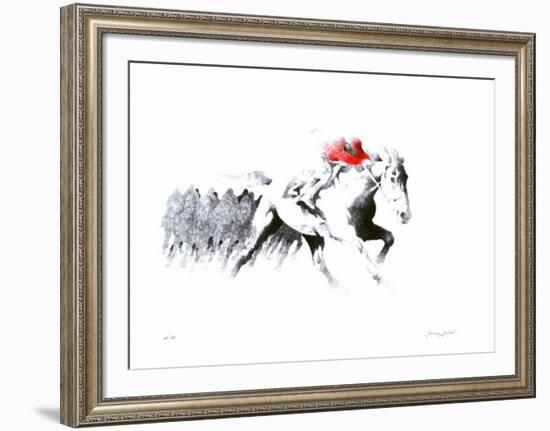 Tiercé En Tête-Jean-louis Guitard-Framed Limited Edition