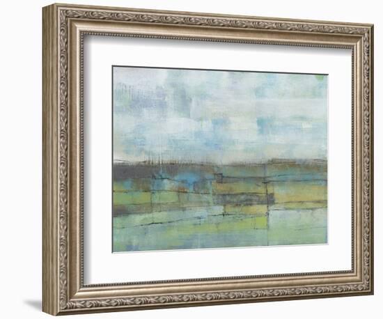 Tiered Farmland I-Jennifer Goldberger-Framed Art Print