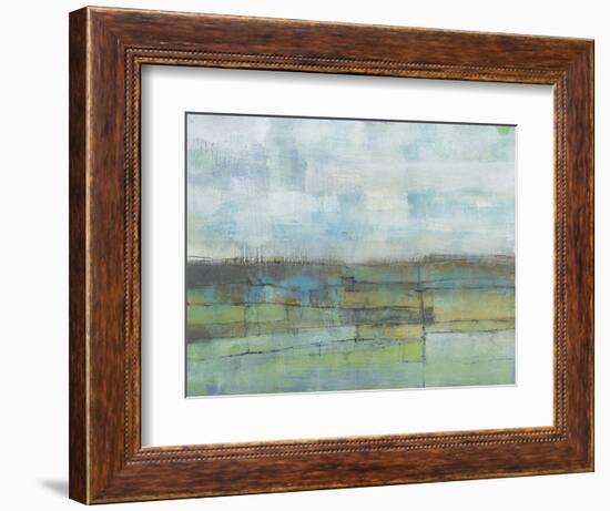 Tiered Farmland I-Jennifer Goldberger-Framed Art Print