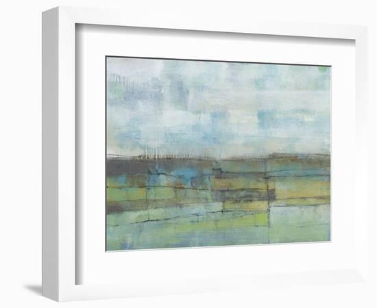 Tiered Farmland I-Jennifer Goldberger-Framed Art Print