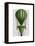 Tiered Hot Air Balloon Green-Fab Funky-Framed Stretched Canvas