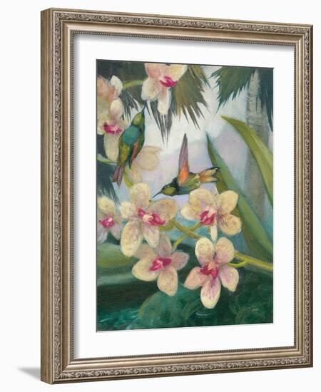 Tierra del Fuego Hummingbirds II-Julia Purinton-Framed Art Print