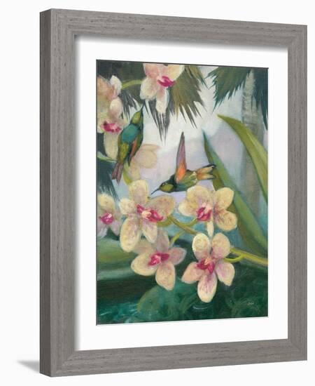 Tierra del Fuego Hummingbirds II-Julia Purinton-Framed Art Print