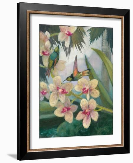 Tierra del Fuego Hummingbirds II-Julia Purinton-Framed Art Print