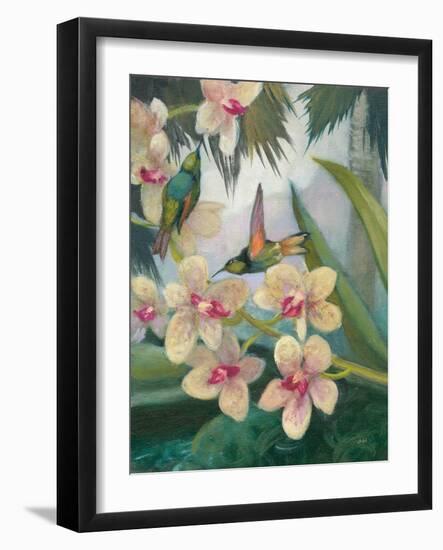 Tierra del Fuego Hummingbirds II-Julia Purinton-Framed Art Print