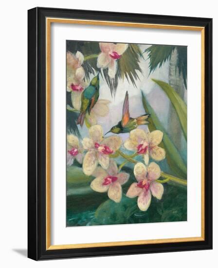 Tierra del Fuego Hummingbirds II-Julia Purinton-Framed Art Print