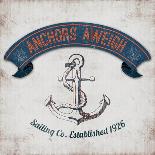 Anchors Aweigh Border-Tiffany Everett-Art Print