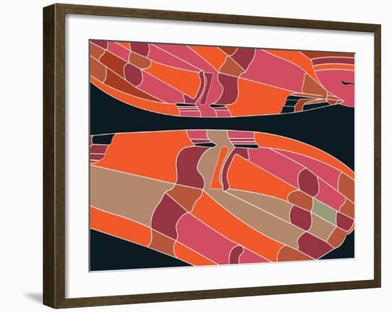 Tiffany Sherbet-Belen Mena-Framed Giclee Print