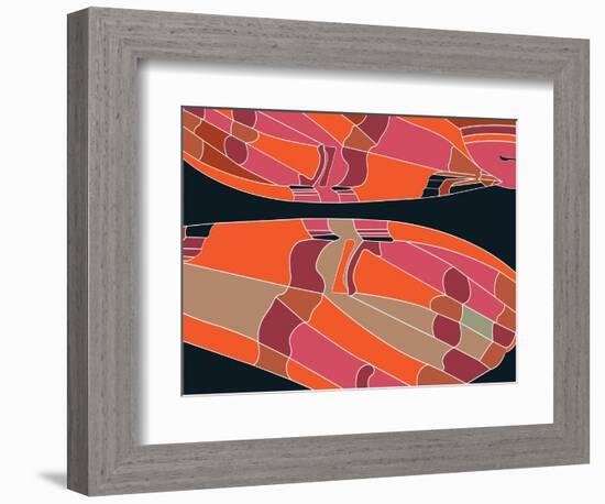 Tiffany Sherbet-Belen Mena-Framed Giclee Print