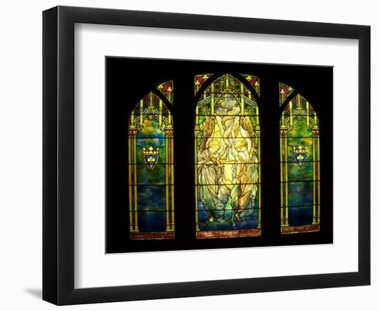 Tiffany Stained Glass Window-null-Framed Photographic Print