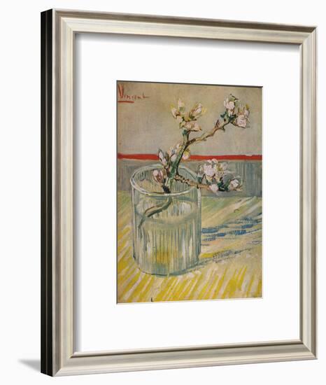 'Tige Fleurie D'Amandier', 1888-Vincent van Gogh-Framed Giclee Print