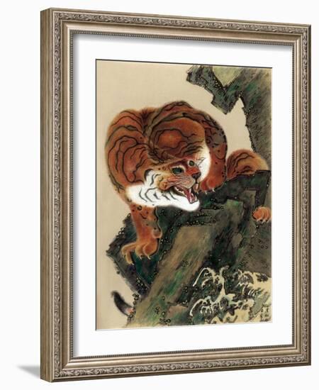 Tiger, 1803-Kiuho Toyei-Framed Giclee Print