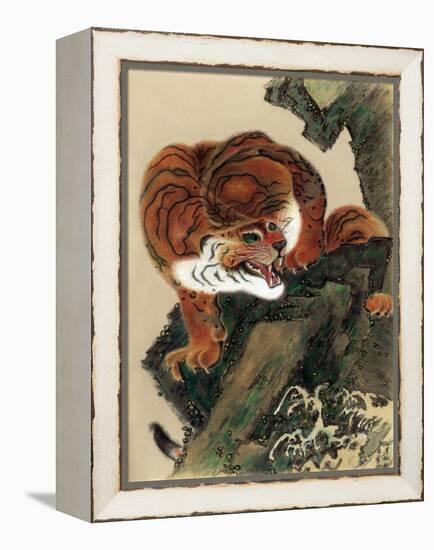 Tiger, 1803-Kiuho Toyei-Framed Premier Image Canvas