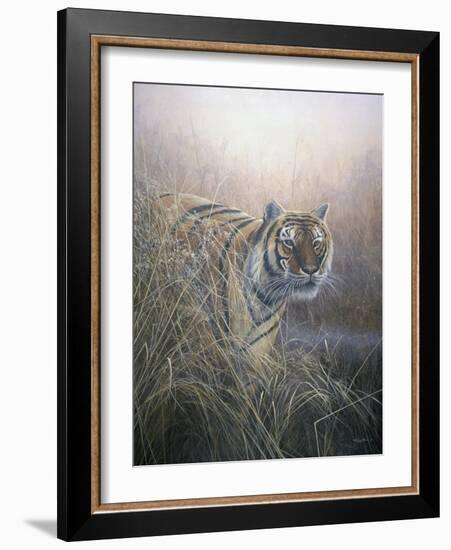 Tiger at Dawn-Jeremy Paul-Framed Giclee Print