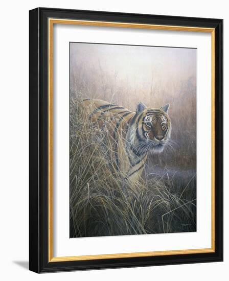 Tiger at Dawn-Jeremy Paul-Framed Giclee Print