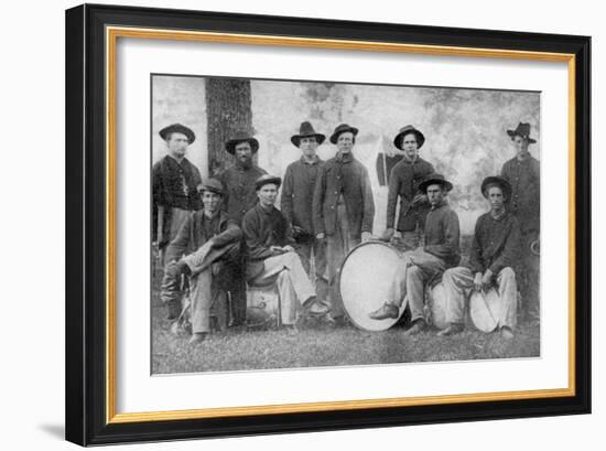 Tiger Band-null-Framed Art Print