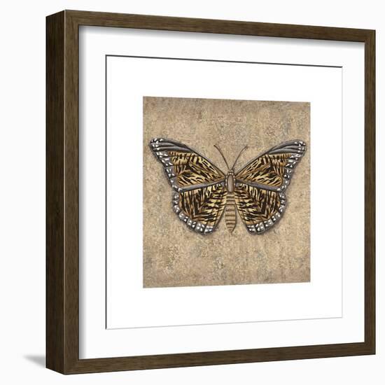 Tiger Butterfly-Jennifer Brice-Framed Giclee Print