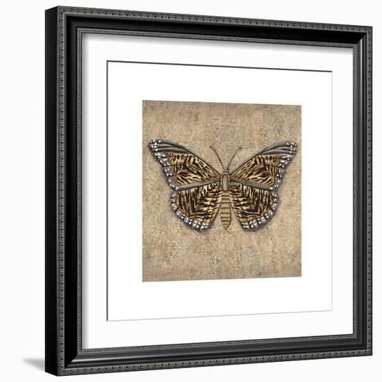 Tiger Butterfly-Jennifer Brice-Framed Giclee Print