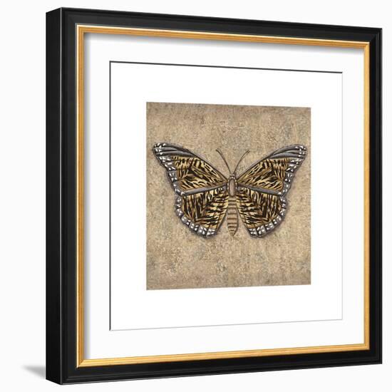 Tiger Butterfly-Jennifer Brice-Framed Giclee Print