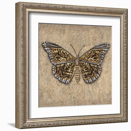 Tiger Butterfly-Jennifer Brice-Framed Giclee Print