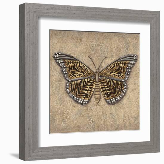 Tiger Butterfly-Jennifer Brice-Framed Giclee Print