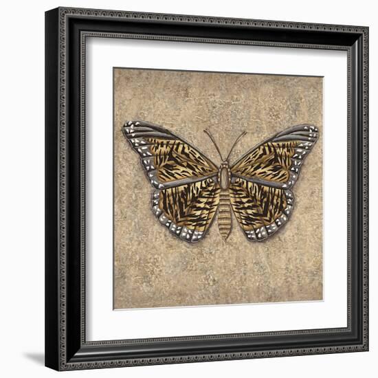 Tiger Butterfly-Jennifer Brice-Framed Giclee Print