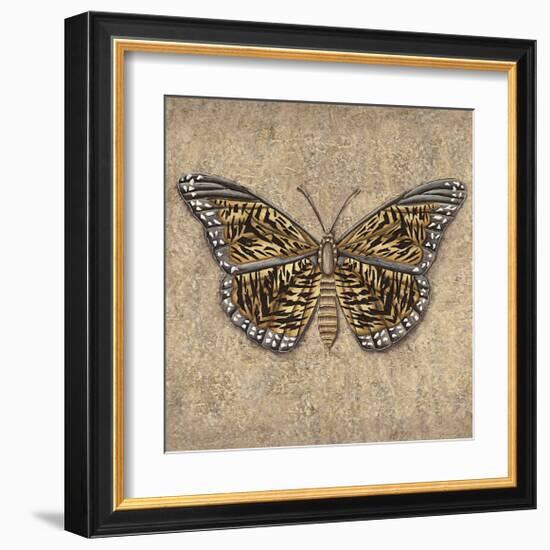 Tiger Butterfly-Jennifer Brice-Framed Giclee Print