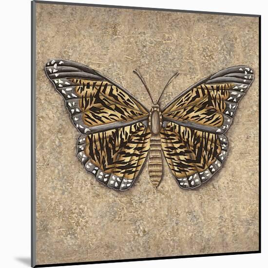 Tiger Butterfly-Jennifer Brice-Mounted Giclee Print