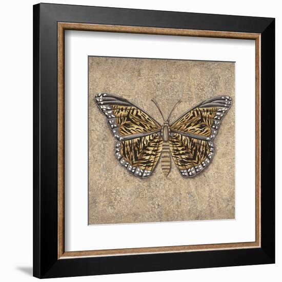 Tiger Butterfly-Jennette Brice-Framed Art Print